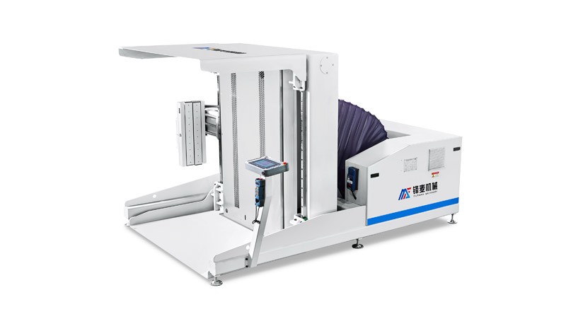 Automatic paper stack turning and finishing machine